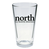 North Pint Glass